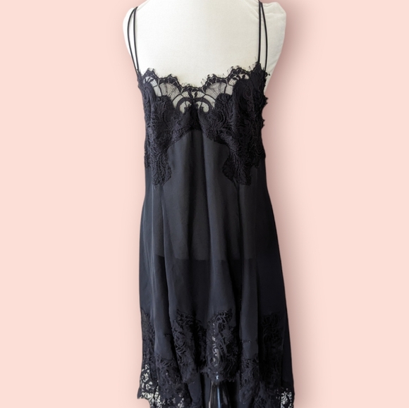 Victoria's Secret Black Lace Chemise - Picture 3 of 5